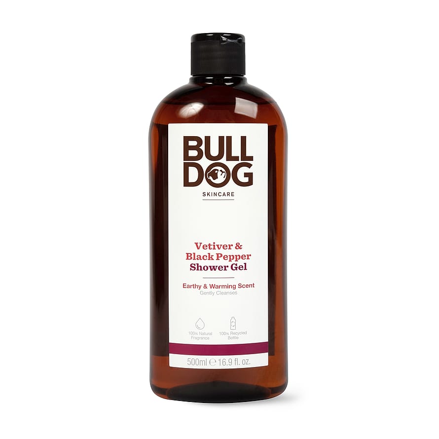 Bulldog Black Pepper & Vetiver Shower Gel 500 ml