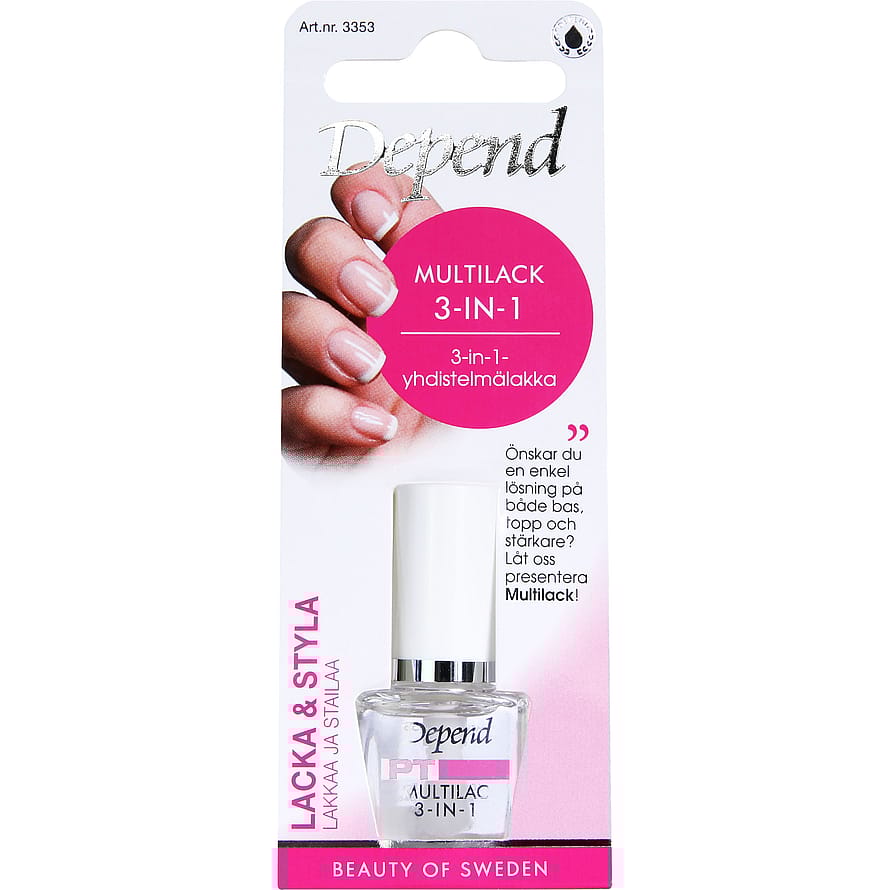 Depend Nail Care Multi 3-In-1