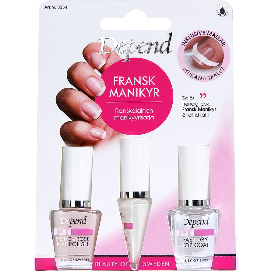 Depend Nail Care French Manicure Set