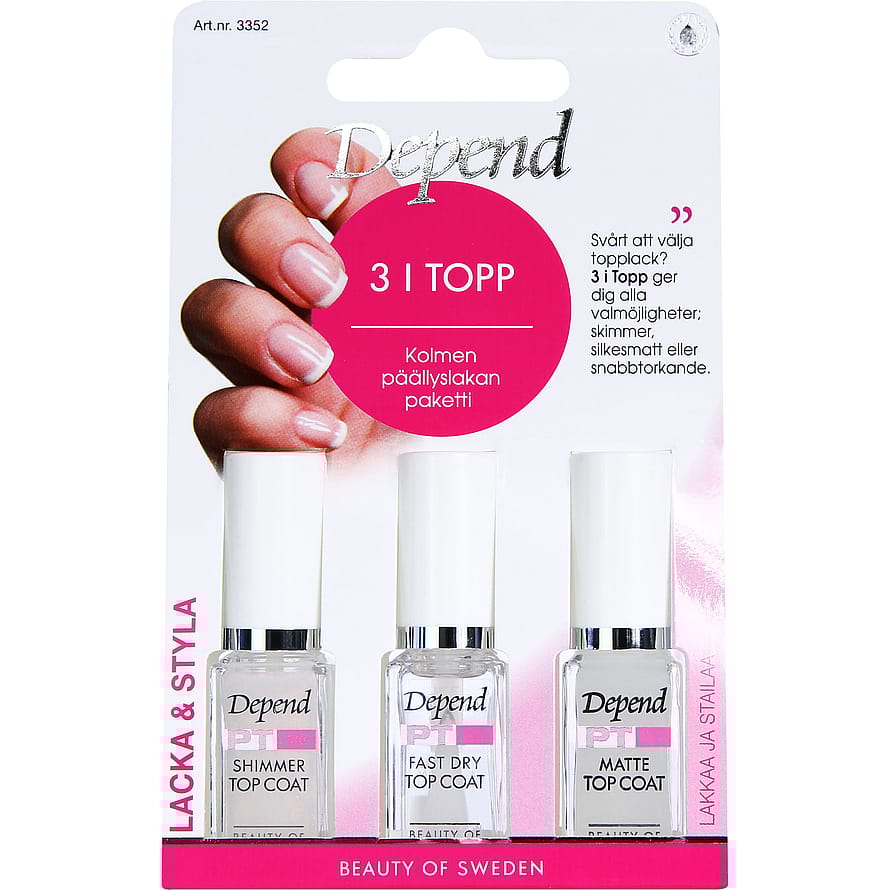 Depend Nail Care 3 Favorites