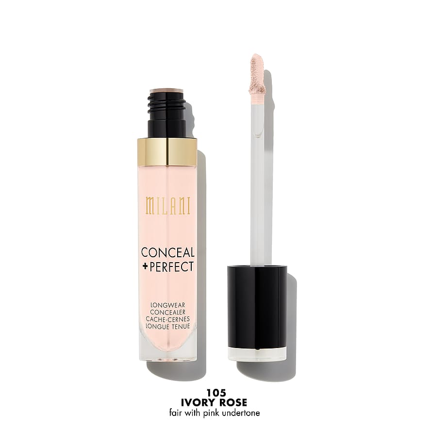 Milani Conceal + Perfect Long-Wear Concealer 105 Ivory Rose