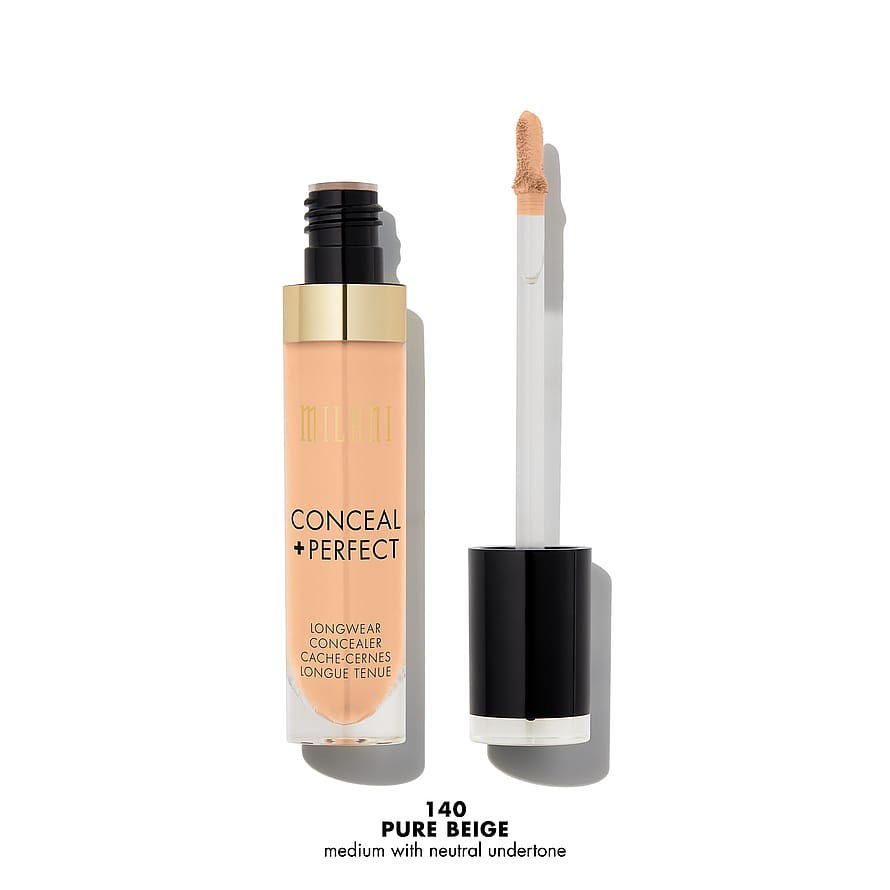 Milani Conceal + Perfect Long-Wear Concealer 140 Pure Beige