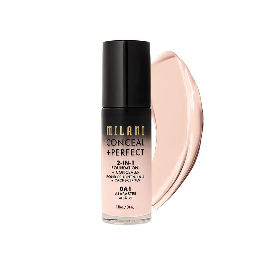 Milani Conceal + Perfect 2-In-1 Foundation 01A Alabaster