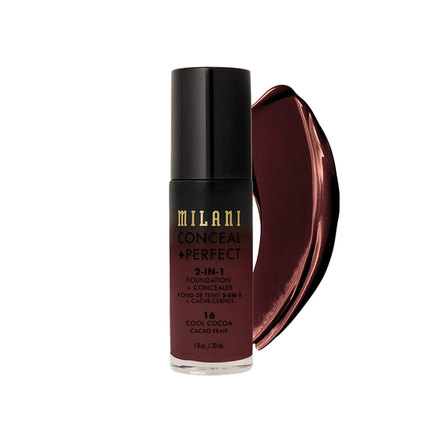 Milani Conceal + Perfect 2-In-1 Foundation 16 Cool Cocoa