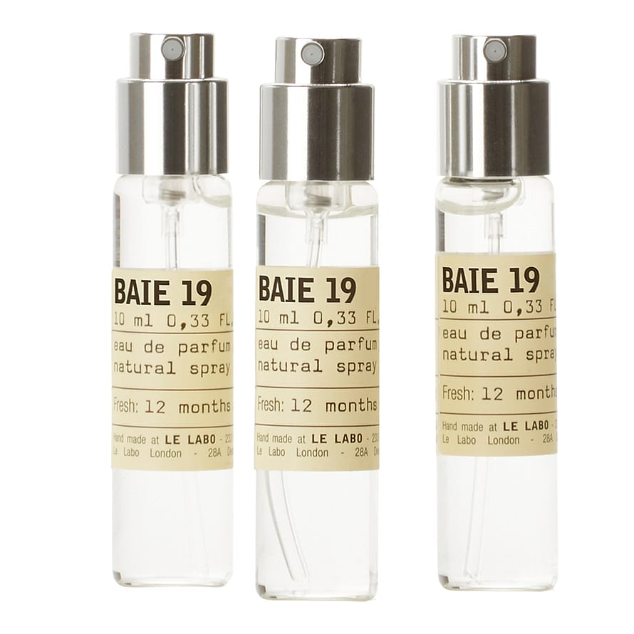 Le Labo Baie 19 EdP Travel Tube Refill 3 x 10 ml