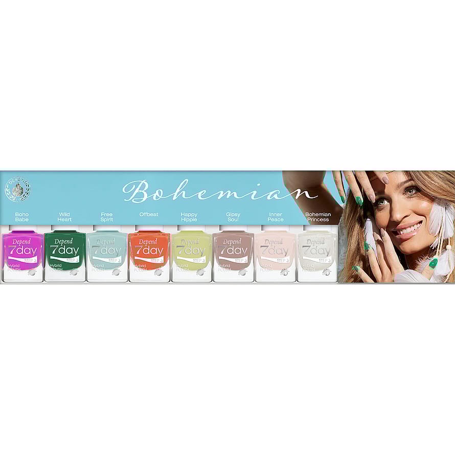 Depend Sunkissed Summer 2021 7 Day Nail Polish Box