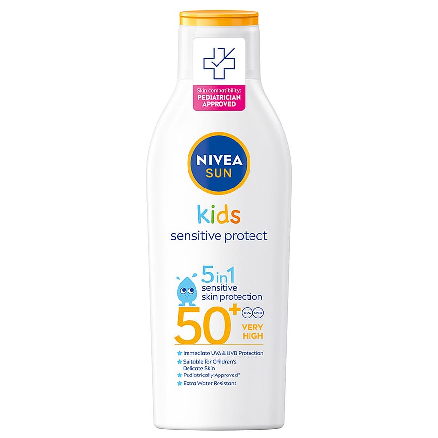 NIVEA Sun Kids Sensitive Protect & Play Lotion SPF50+ 200 ml