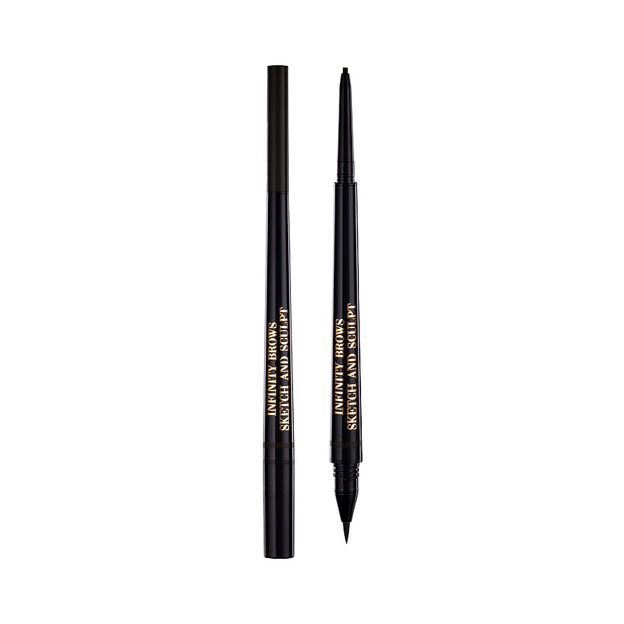 LH cosmetics Infinity Power Brows Sketch And Sculpt Liquid Liner & Pencil Almost Black