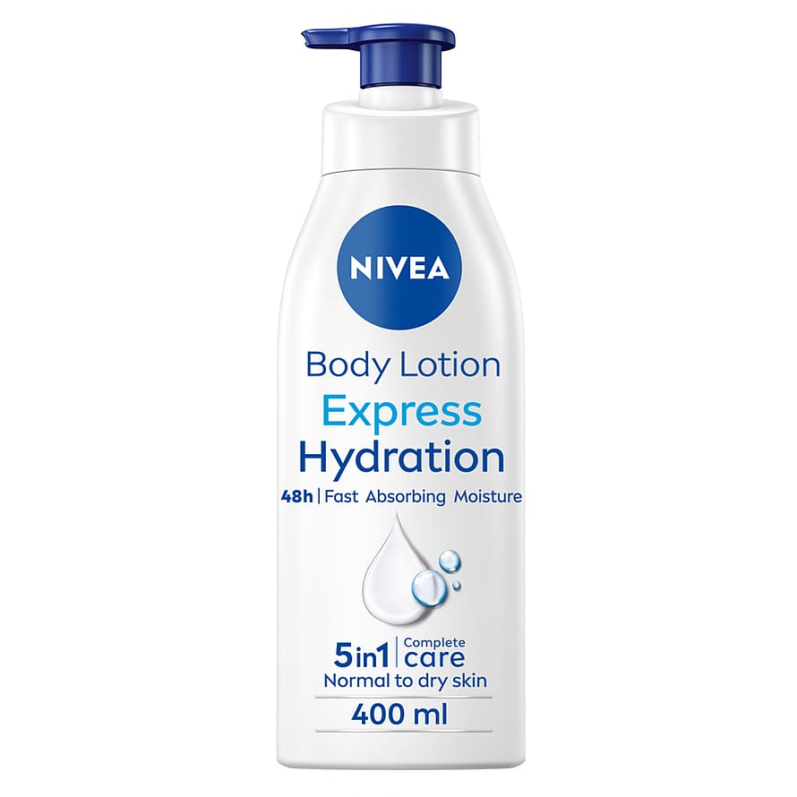 NIVEA Express Hydration Pump Body Lotion 400 ml