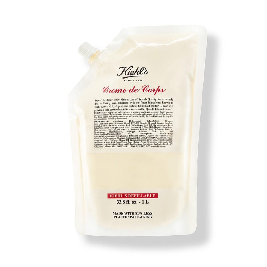 Kiehl’s Creme De Corps Body Lotion 1000 ml