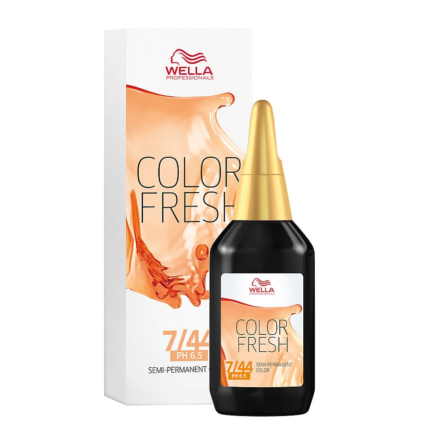 Wella Professionals Color Fresh 7/44 Medium Intense/Red Blonde