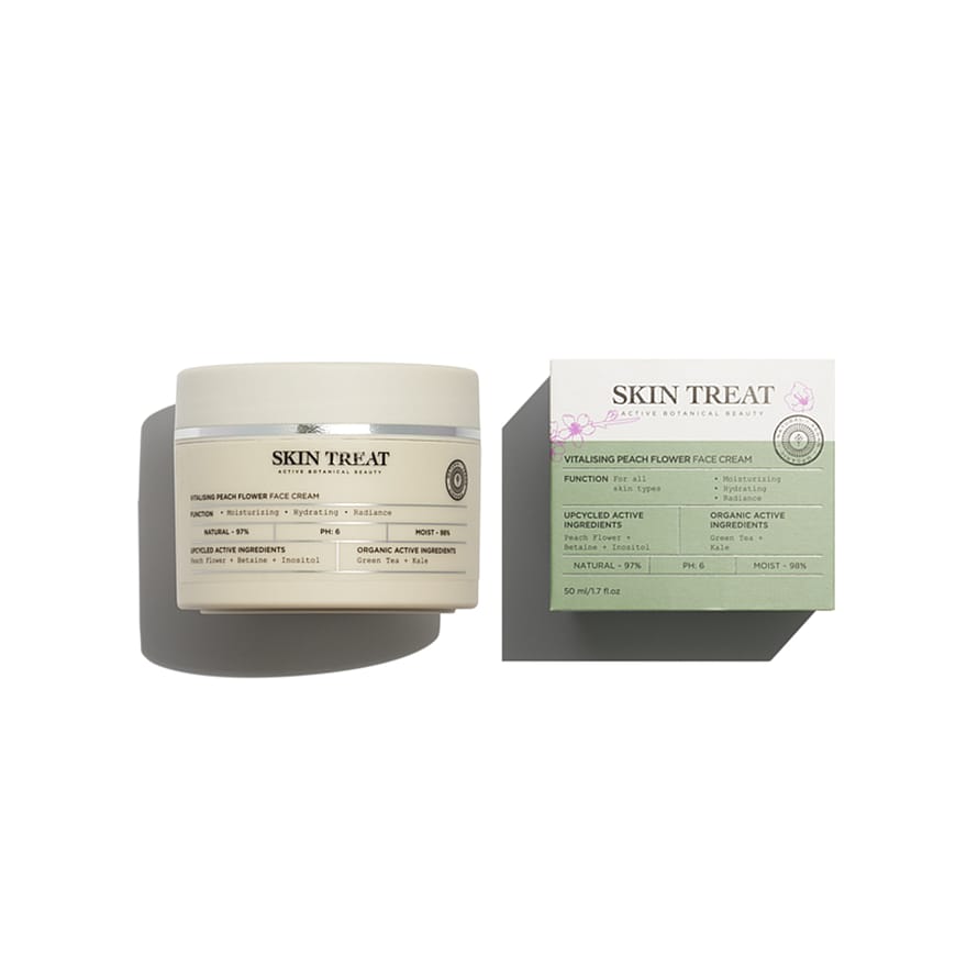 SKIN TREAT Vitalising Peach Flower Face Cream 50 ml