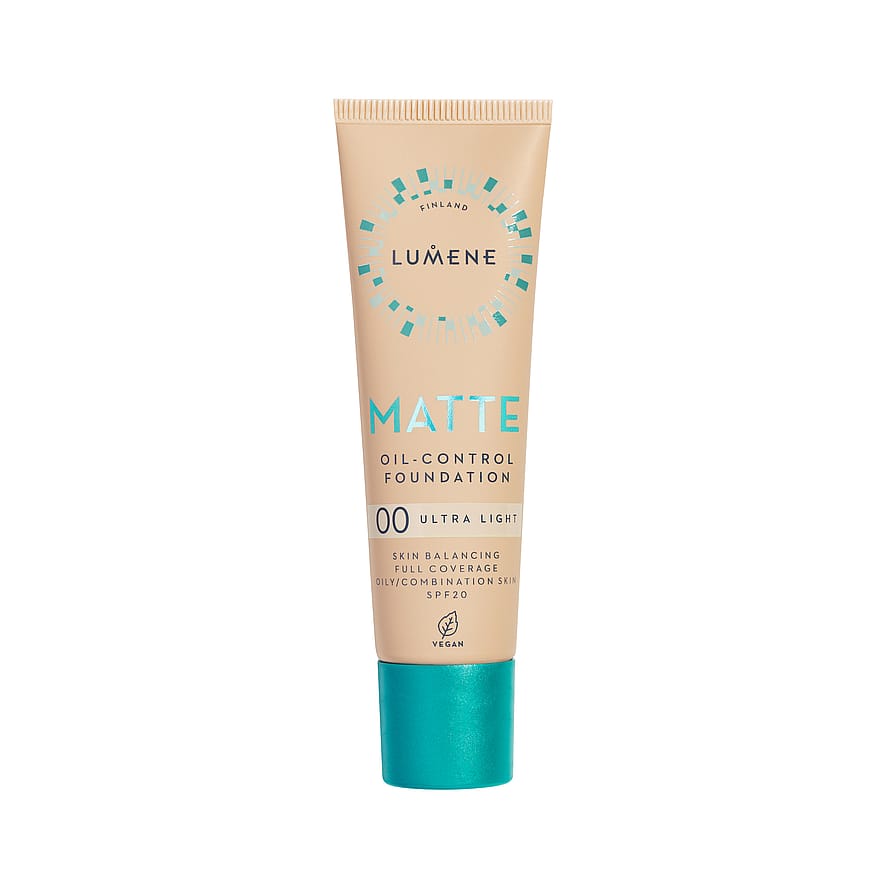 Lumene Matte Oil-Control Foundation SPF20 00 Ultra Light