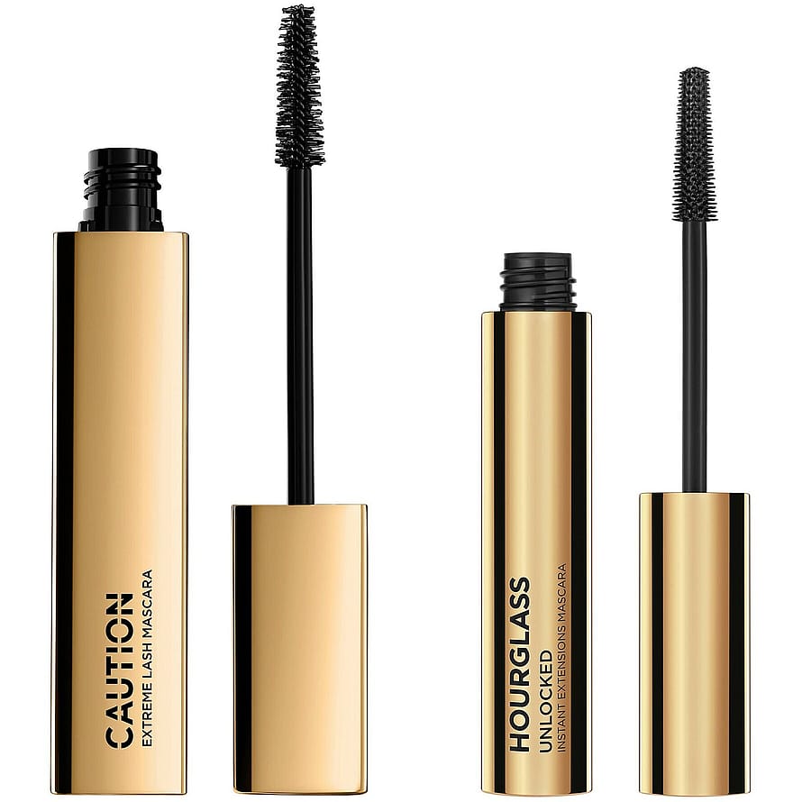 Hourglass Unlocked and Caution Mascara Duo
