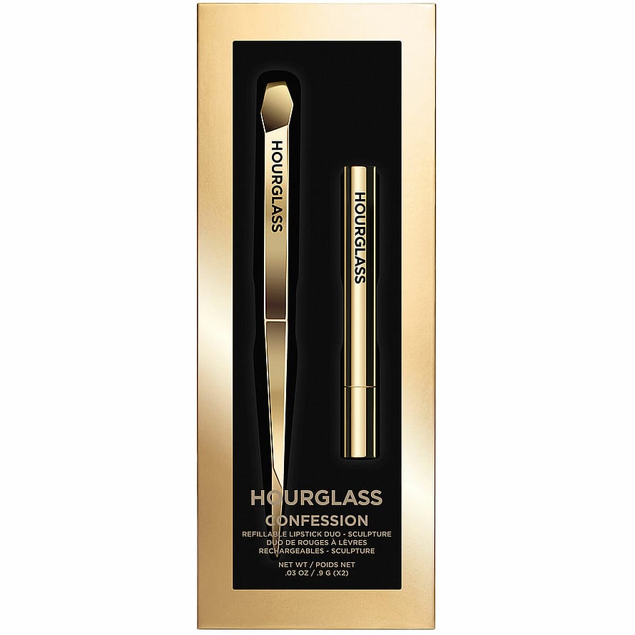 Hourglass Confession Duo - Sculpture