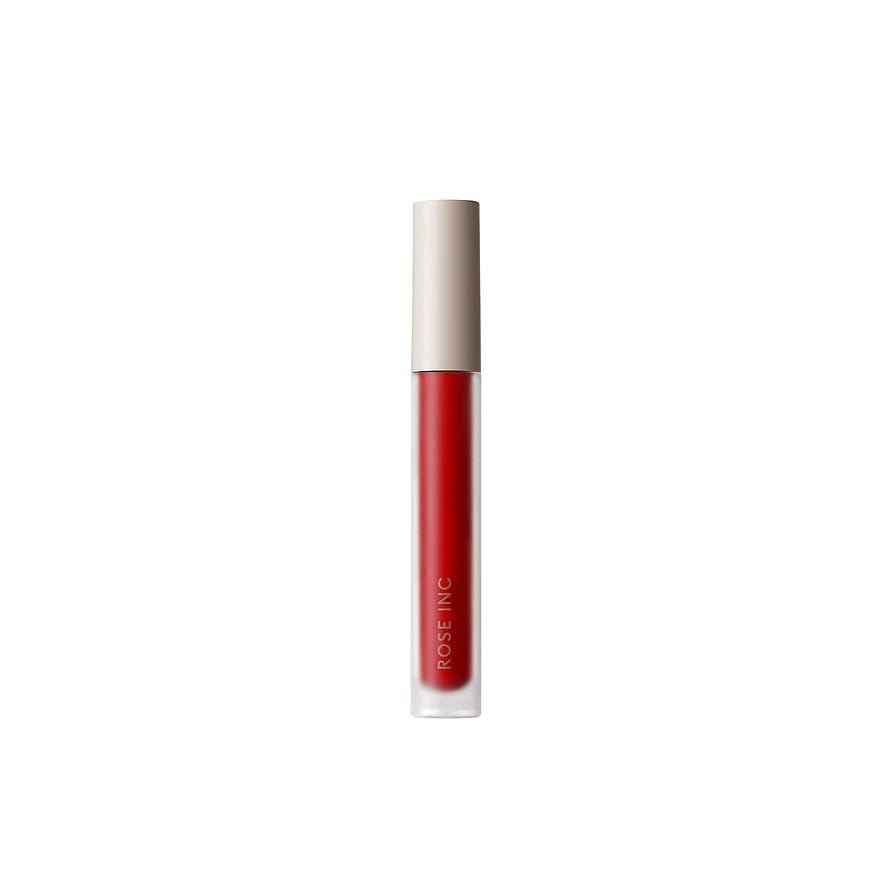 Rose Inc Lip Cream Color Lipstick Red Rose