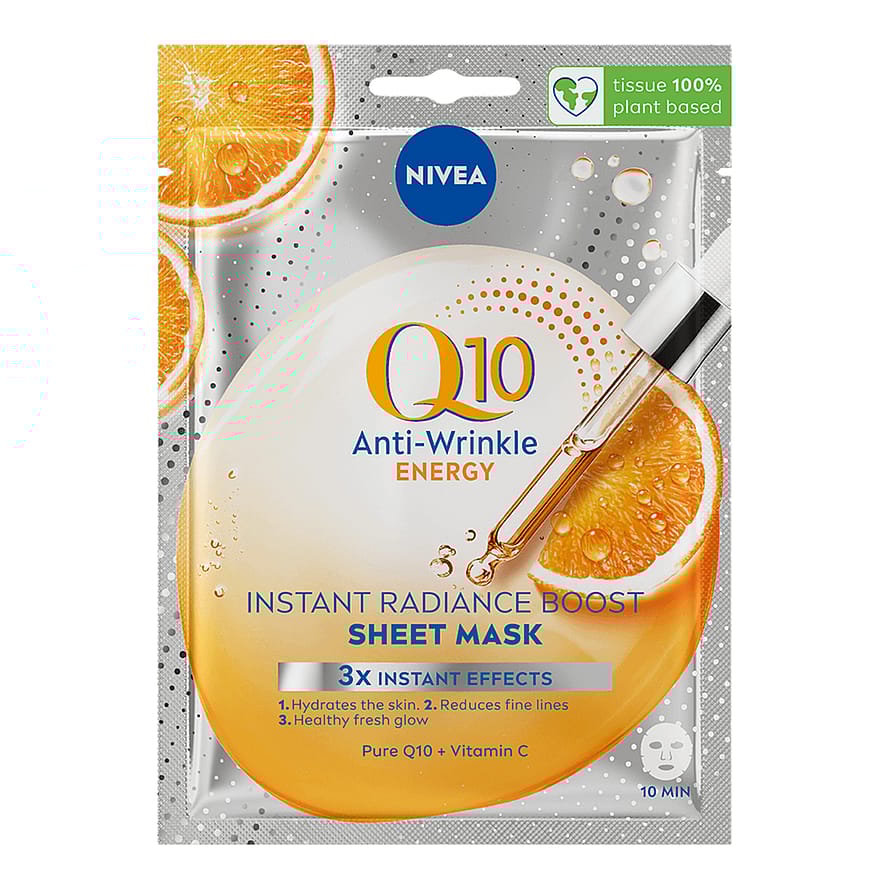 NIVEA Q10 Anti-Wrinkle Energy Sheet Mask