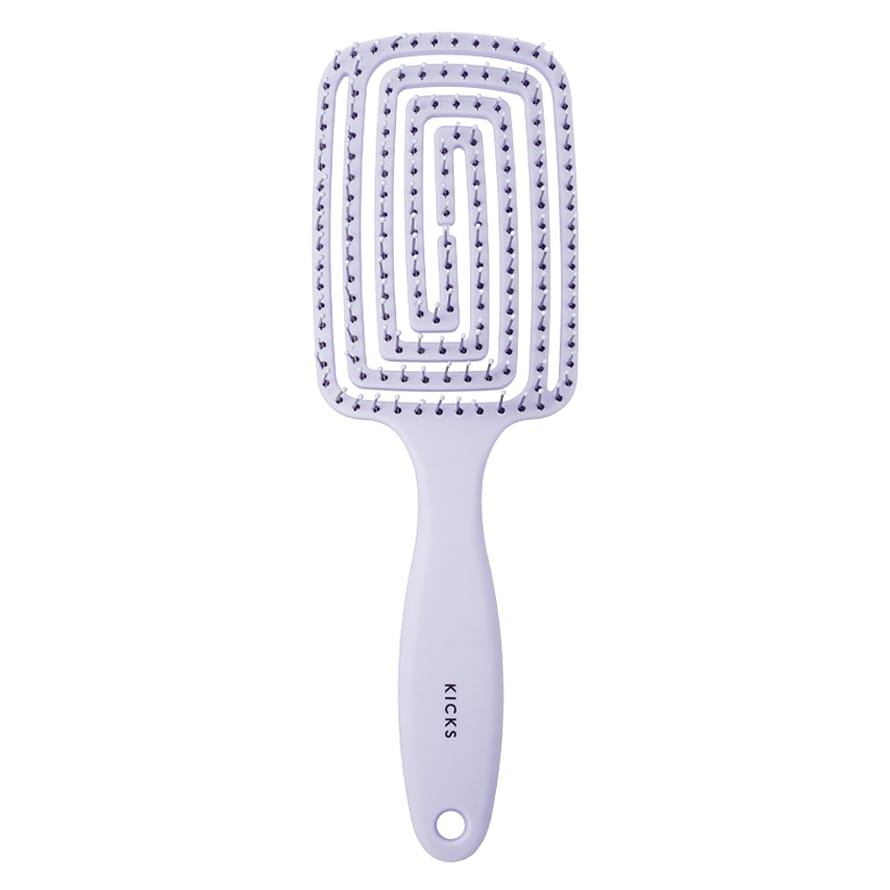KICKS Beauty Air Hair Brush Lilac