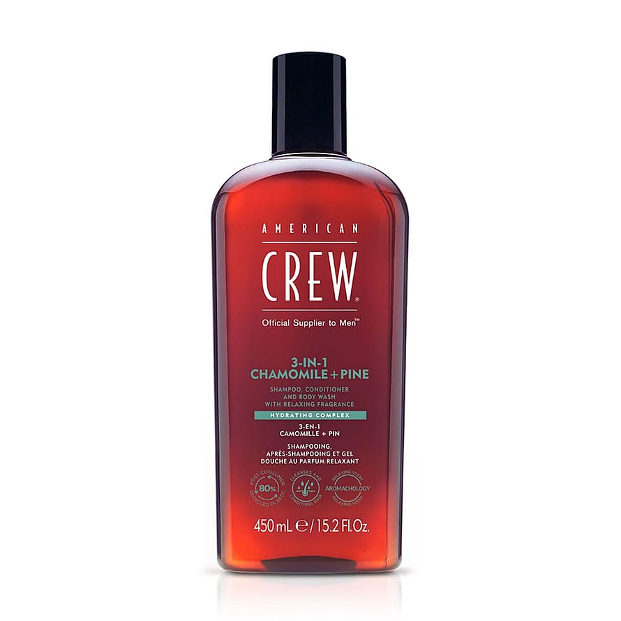 American Crew Hair & Body 3-in-1 Chamomile + Pine Shower Gel 450 ml