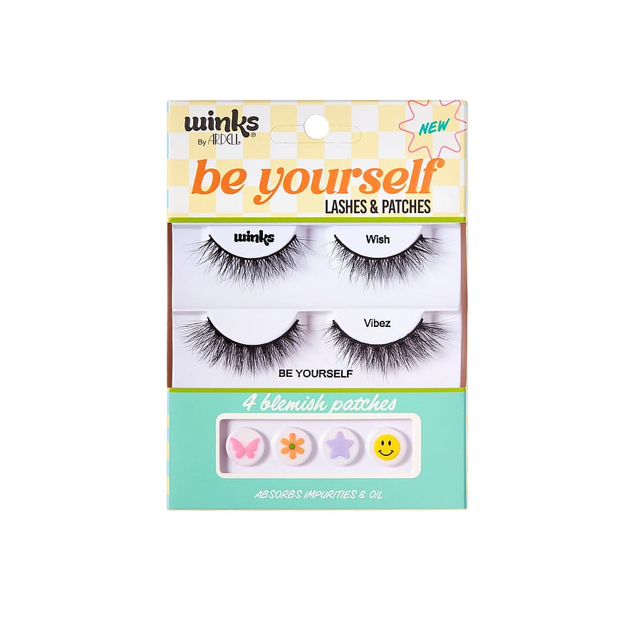 Ardell Winks Be Yourself Wish + Vibez Lashes & Patches