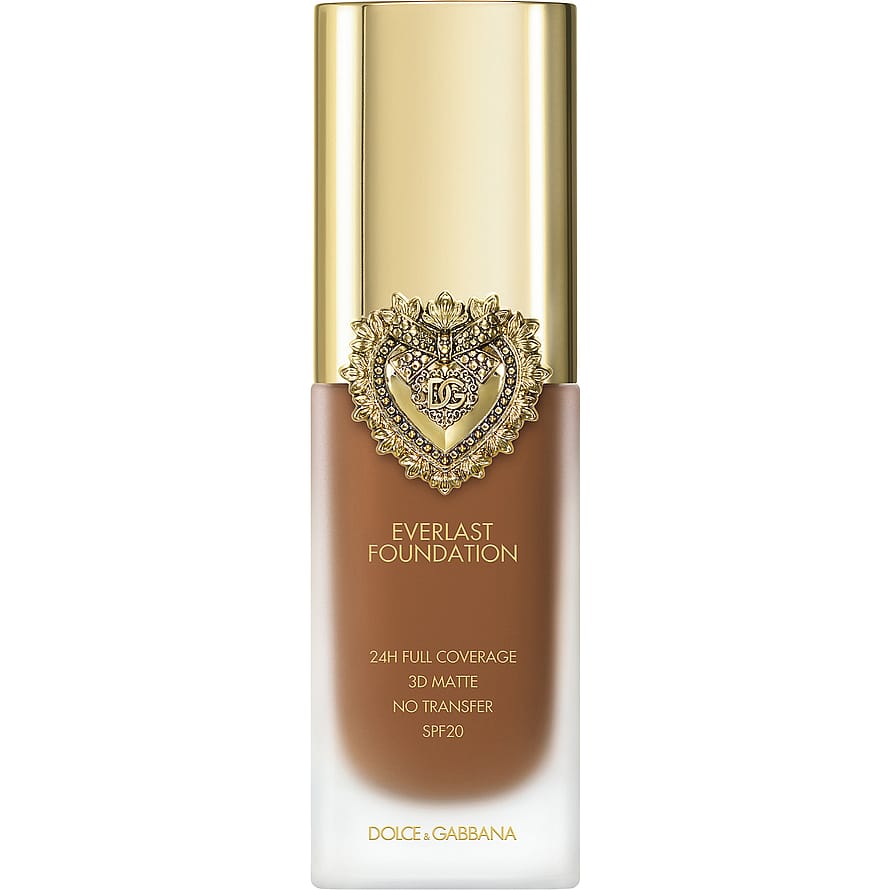 Dolce & Gabbana Everlast Foundation 24H Full Coverage 3D Matte No Transfer SPF20 30N Medium Deep