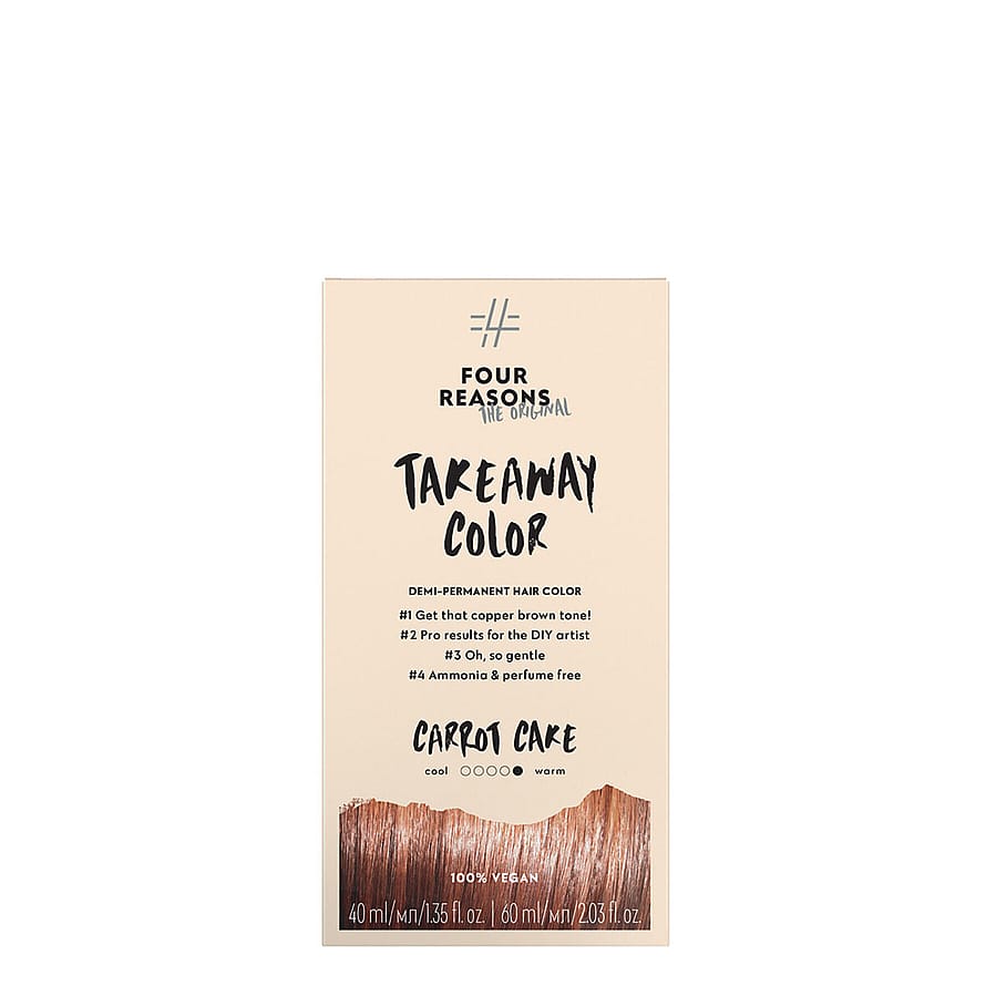 Four Reasons Take Away Color 6.4 Carrot Cake