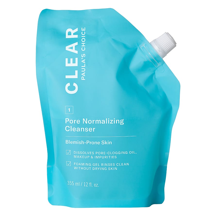 Paula's Choice Clear Pore Normalizing Cleanser Jumbo Refill Pouch 355 ml