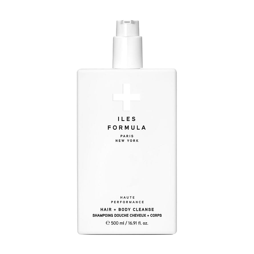 Iles Formula Hair + Body Cleanse + Sponge 500 ml