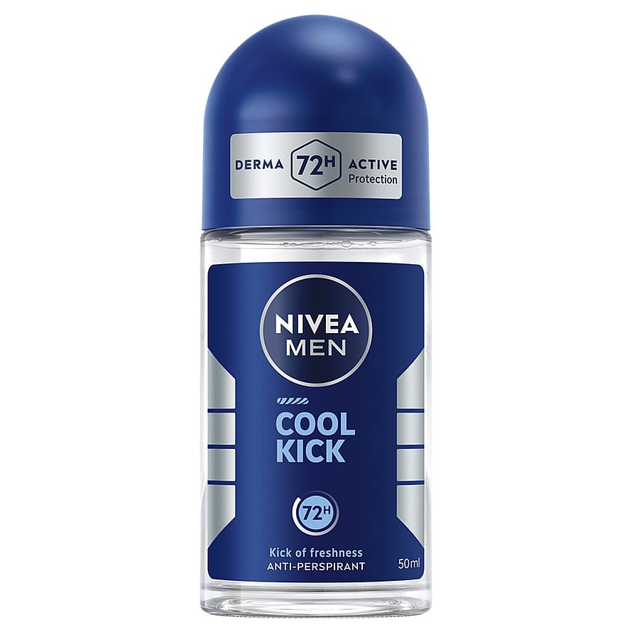 NIVEA Cool Kick Roll On For Men 50 ml