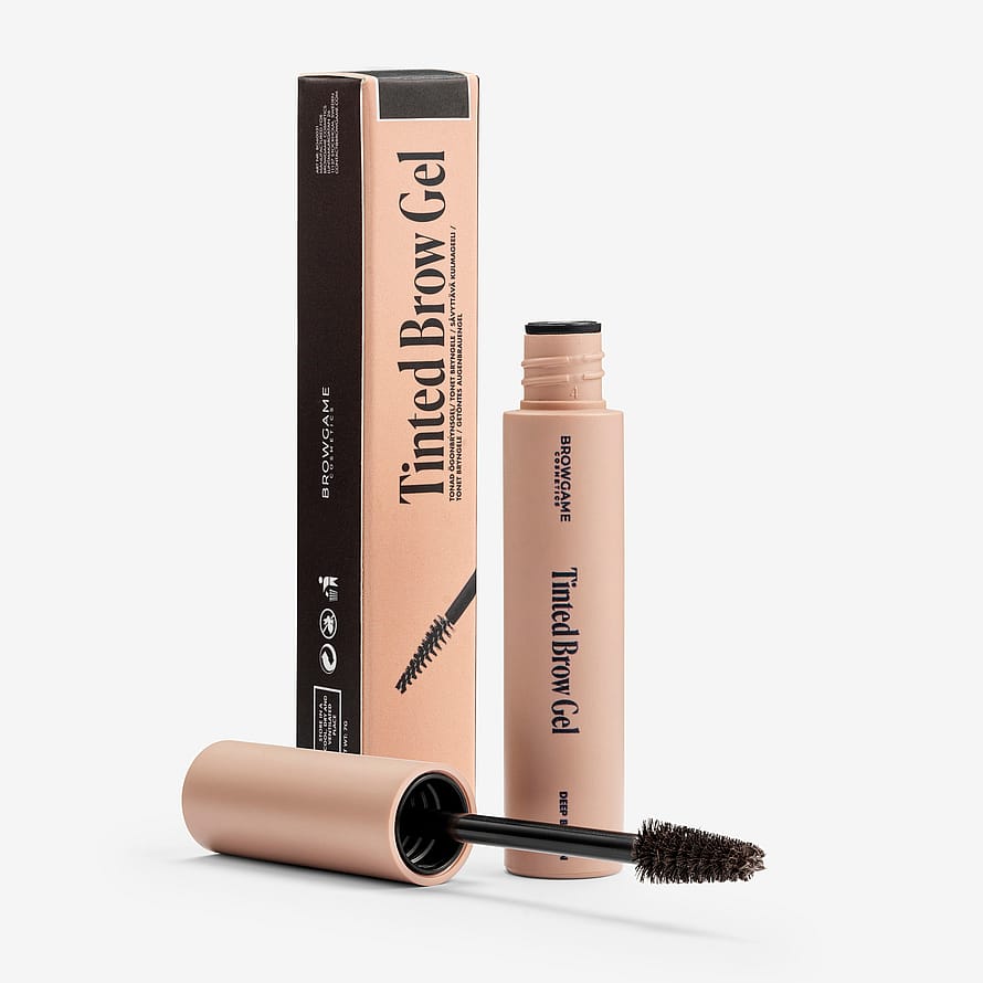 Browgame Cosmetics Tinted Brow Gel Deep Brown