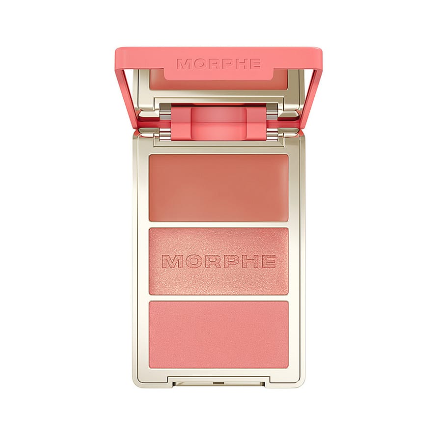 Morphe Cheek Thrills Multi-Finish Face Trio Beach Bonfire
