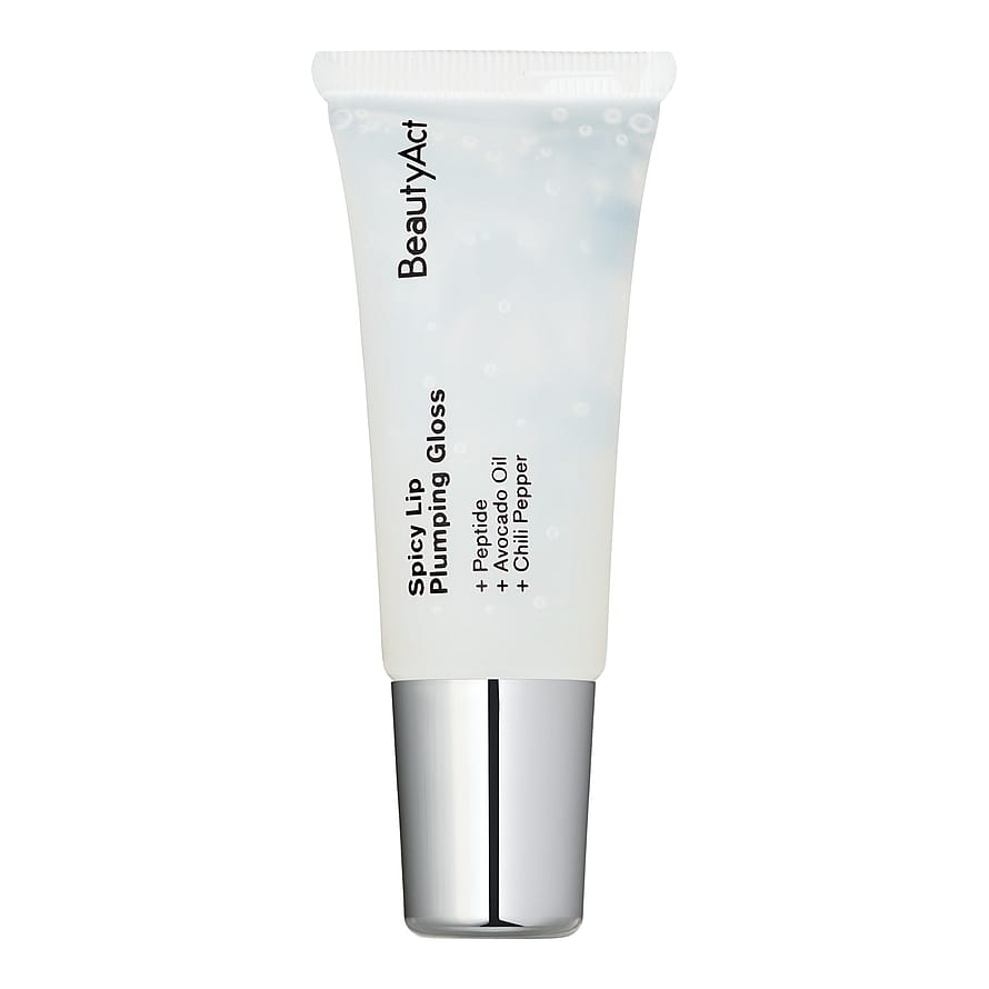 BeautyAct Spicy Lip Plumping Gloss Clear Spice