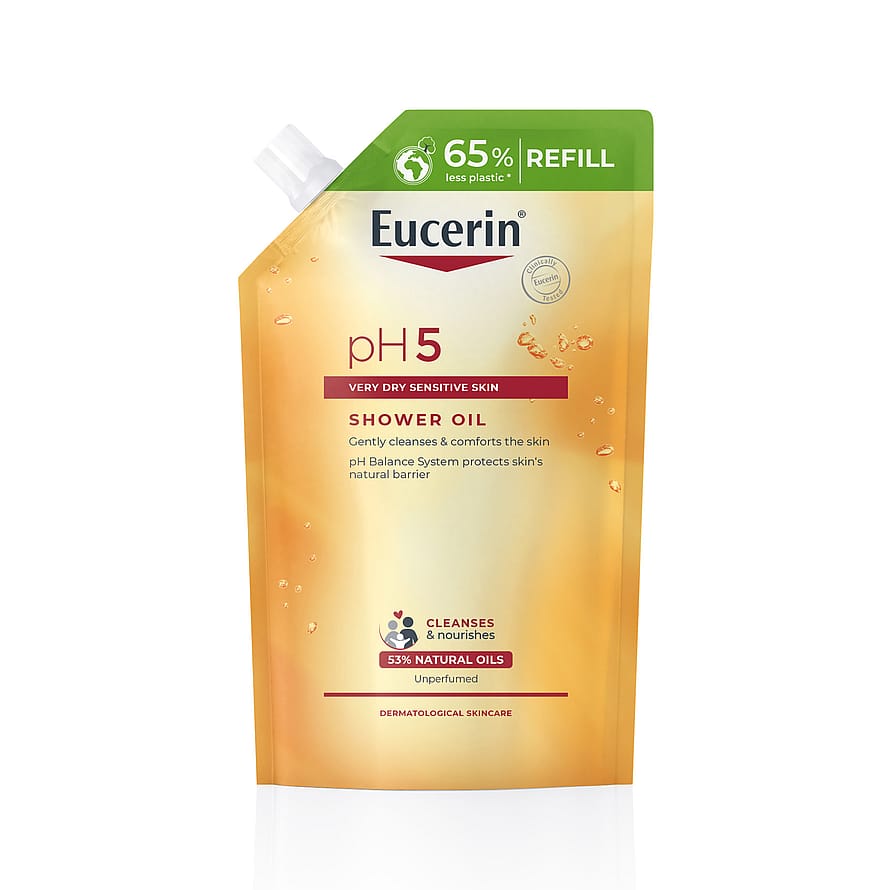 Eucerin pH5 Shower Oil Oparfymerad Refill 400 ml