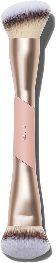 FLAER 216 Cheek & Contour Duo Brush FLAER 216 Cheek & Contour Duo Brush