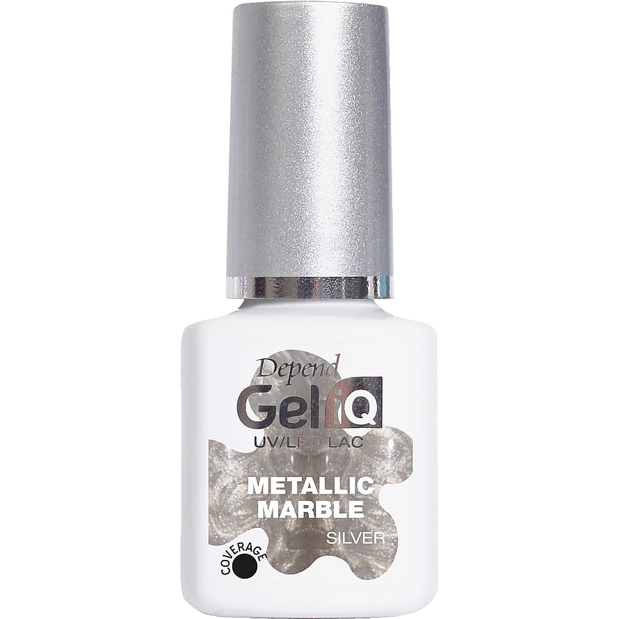 Depend Gel IQ Metallic Marble 10129 Silver