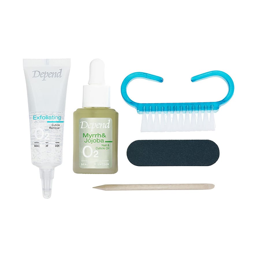 Depend 2 Step Action Nail Care Kit