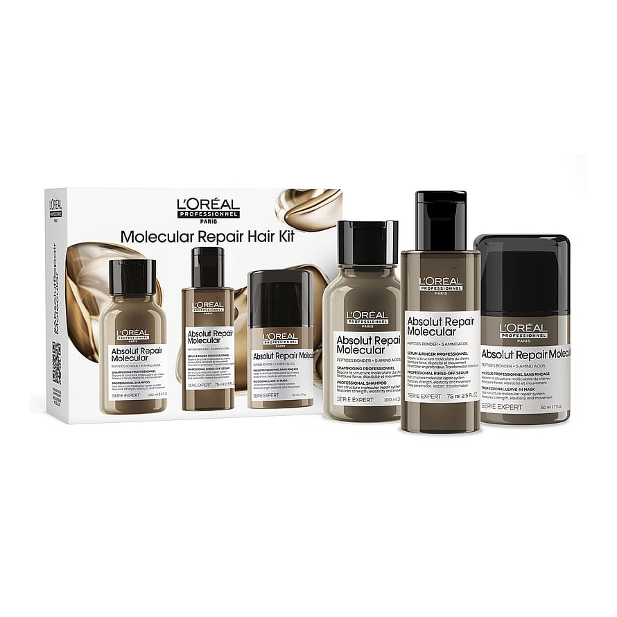 L'Oréal Professionnel Absolut Repair Molecular Discovery Set Mini 100 ml + 75 ml + 50 ml