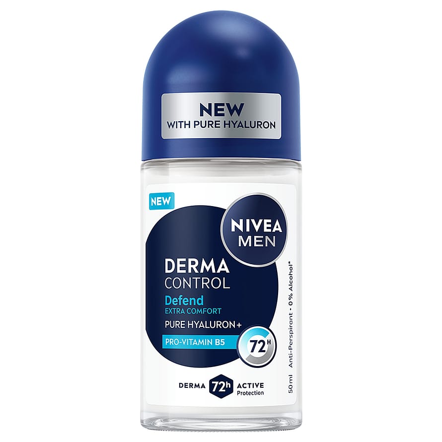 NIVEA Derma Control Defend Roll On For Men 50 ml