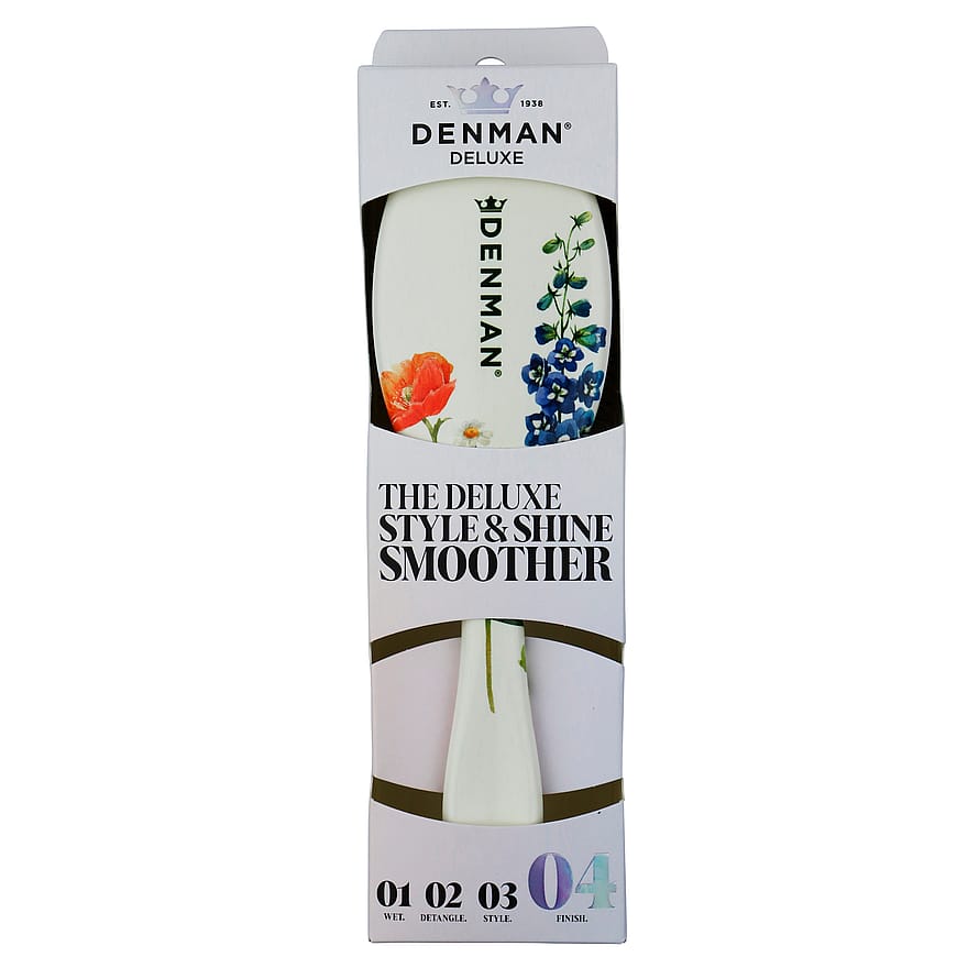 Denman D81M The Deluxe Style & Shine Smoother Floral Fantasies