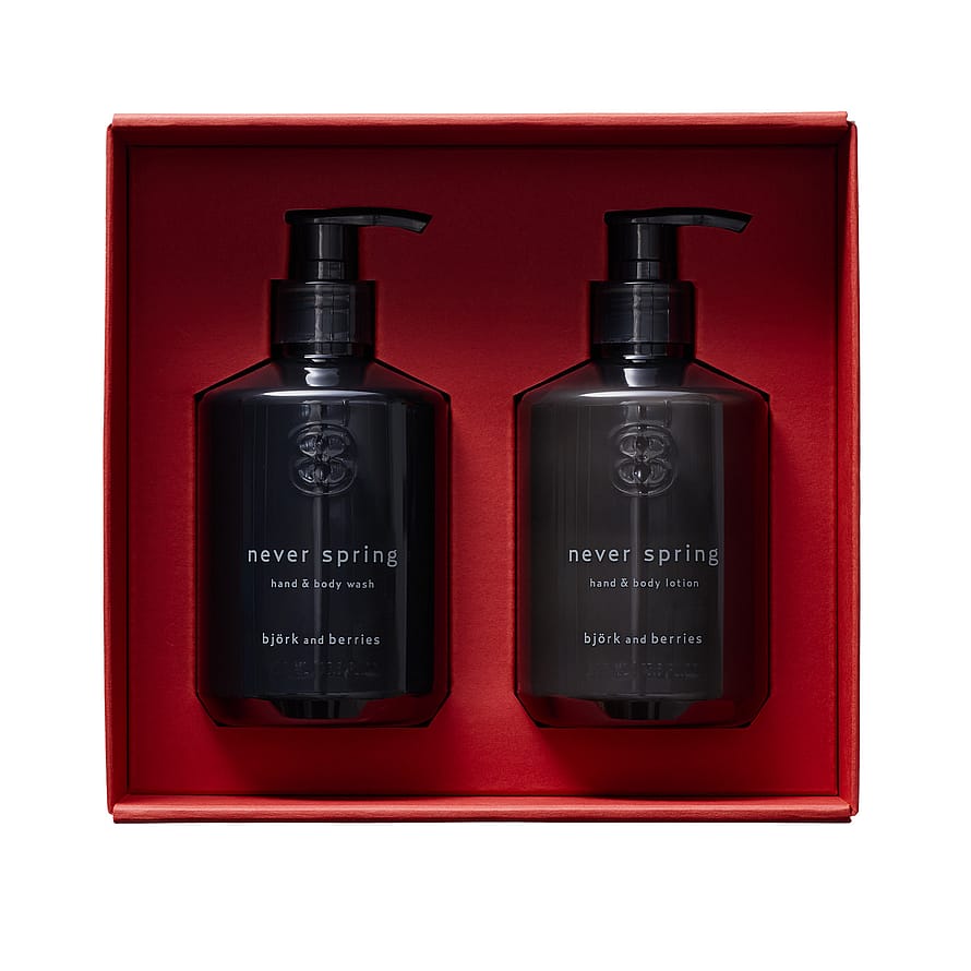 Björk and Berries Never Spring Wash & Lotion Gift Box