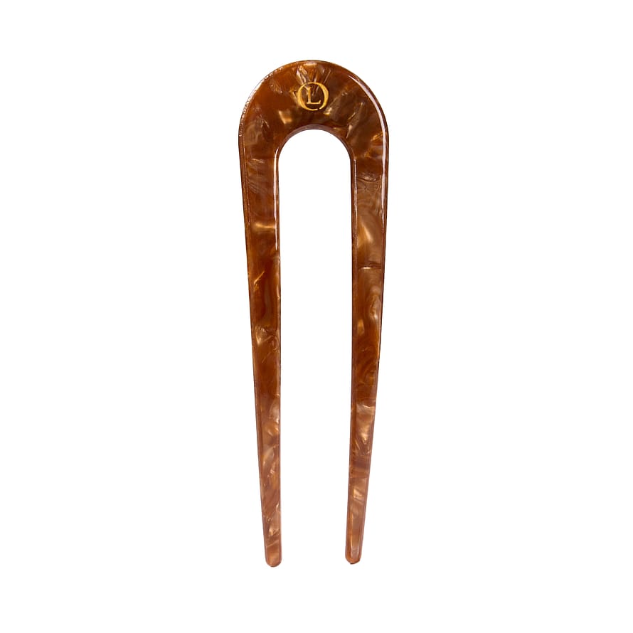 Lenoites Eco-friendly French Hair Pin Cocoa Brown