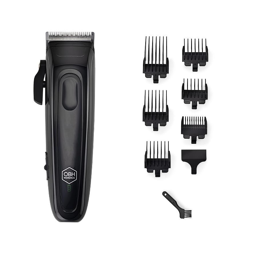 OBH Nordica Perfect Line Hair Clipper Black