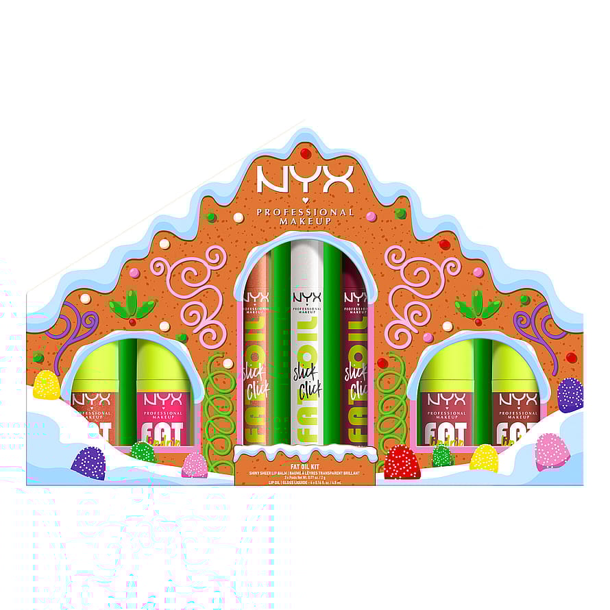 NYX PROFESSIONAL MAKEUP Fat Oil Gingerbread House Kit
