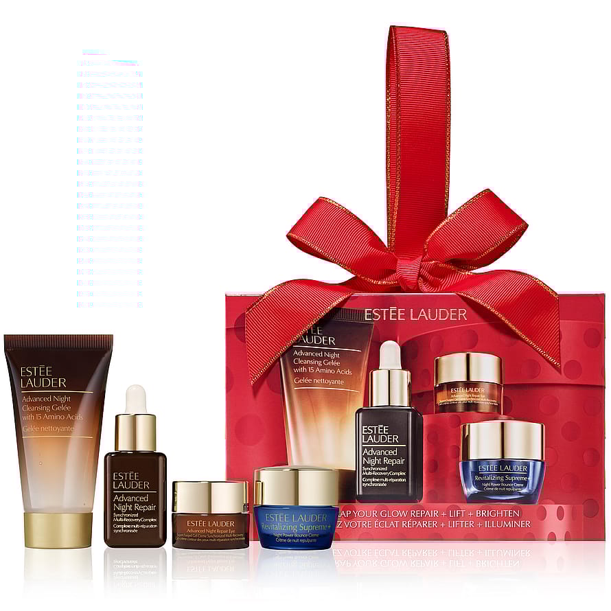 Estée Lauder Unwrap Your Glow Rescue + Reset + Repair Gift Box