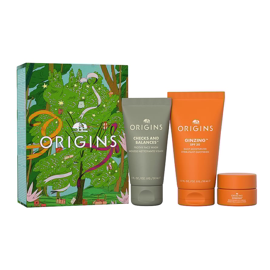 Origins Glowing Essentials Our Favorites To Cleanse, Hydrate & Brighten Gift Box