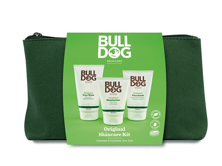 Bulldog Original Skincare Kit Washbag Gift Box