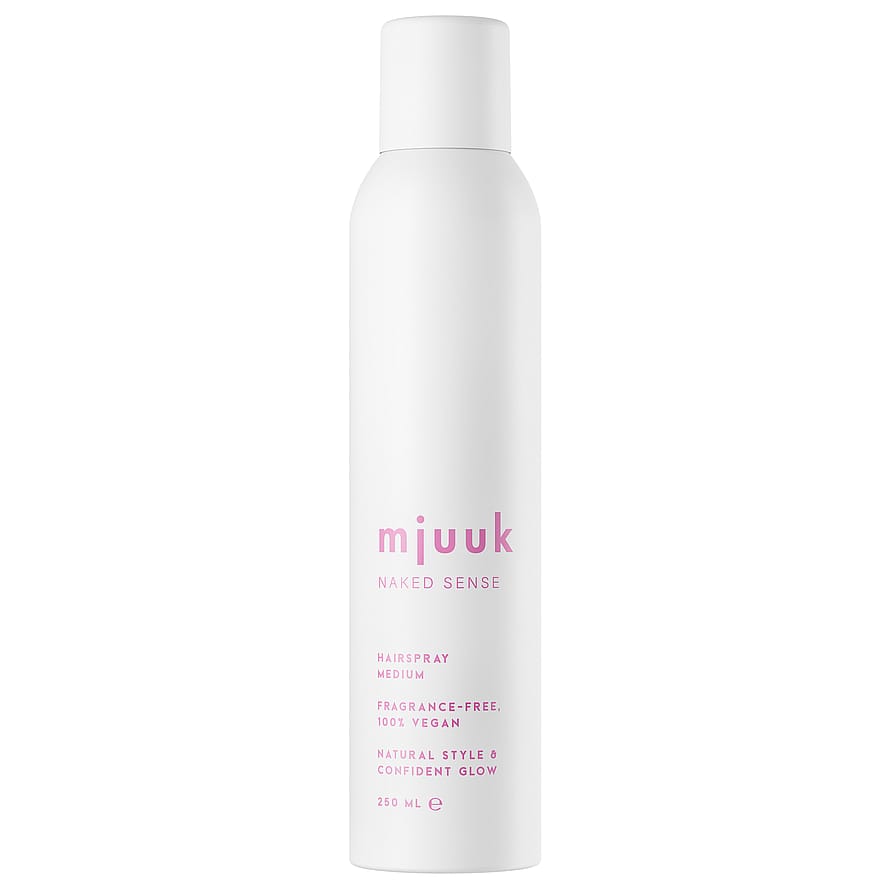 Mjuuk Naked Sense Fragrance-Free Hairspray Medium 250 ml