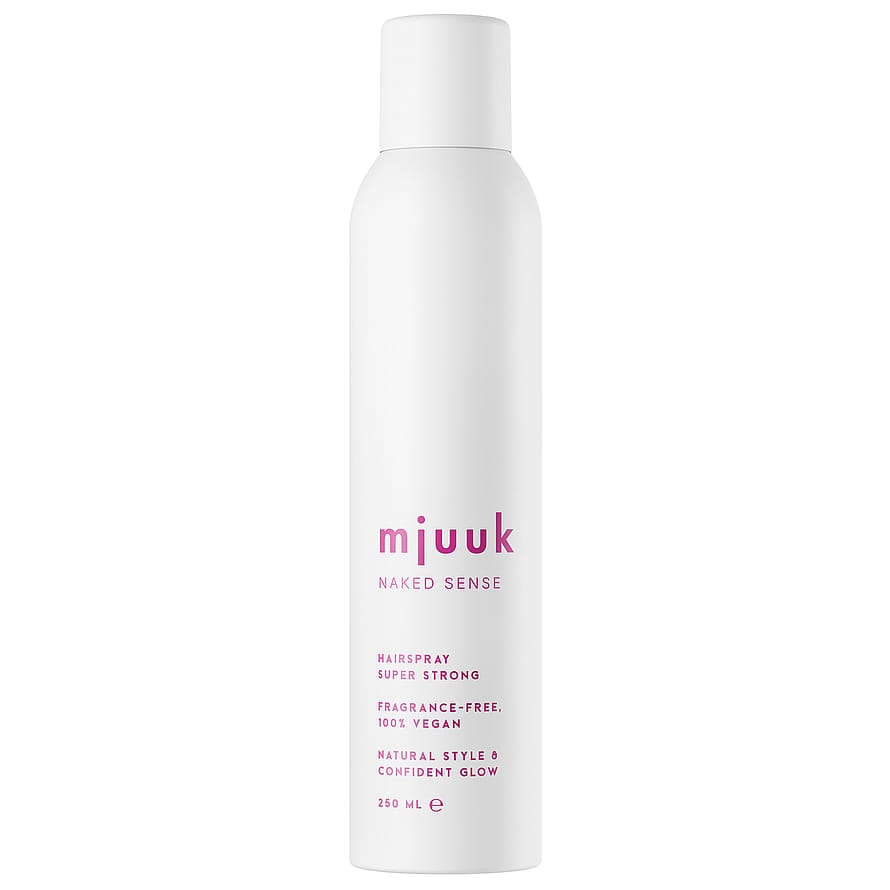 Mjuuk Naked Sense Fragrance-Free Hairspray Super Strong 250 ml