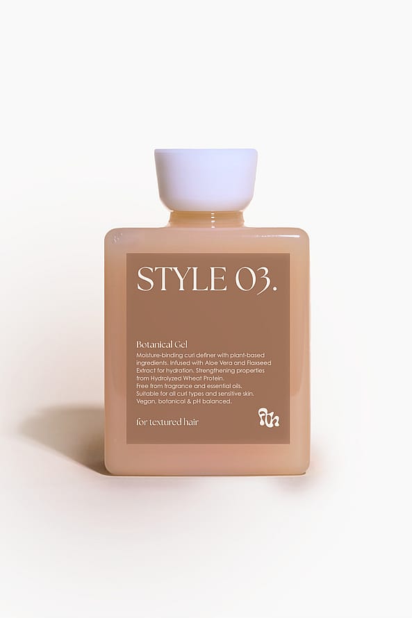 for textured hair Style 03 Botanical Gel 300 ml