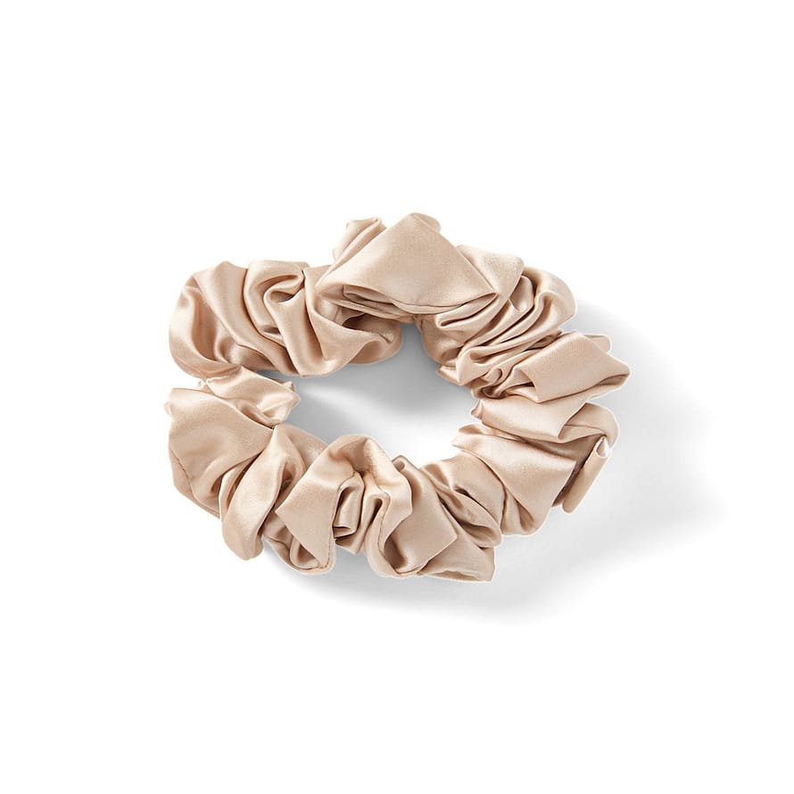 ByBarb Silk Scrunchie Beige